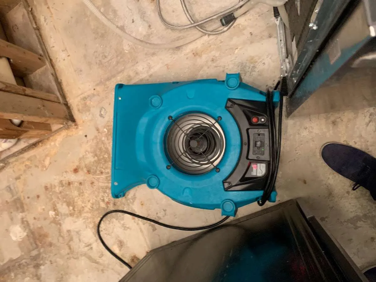 Air mover drying equipment for Mold Remediation & Removal in South Cleveland